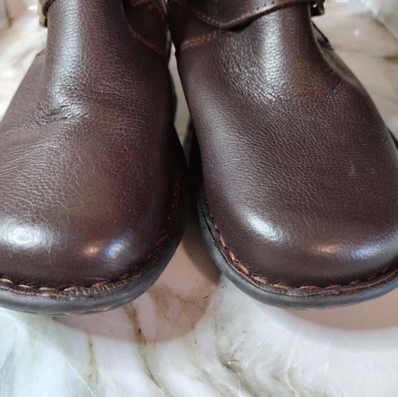 NWT BOC Born Tall Brown Leather Riding Boots Size 7.5M - Picture 3 of 8